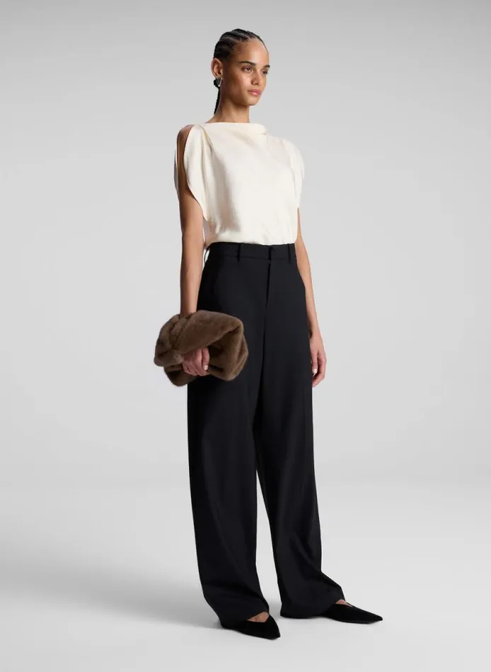 ALC Tops Women Nadia Satin Top Villa