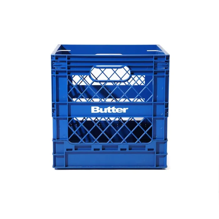 Accessories Men Butter Goods Blue Note Collapsible Record Crate Royal Blue Accessories Men Butter Goods Blue Note Collapsible Record Crate Royal Blue