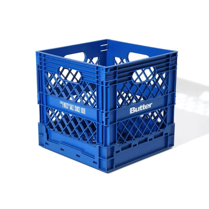 Accessories Men Butter Goods Blue Note Collapsible Record Crate Royal Blue Accessories Men Butter Goods Blue Note Collapsible Record Crate Royal Blue