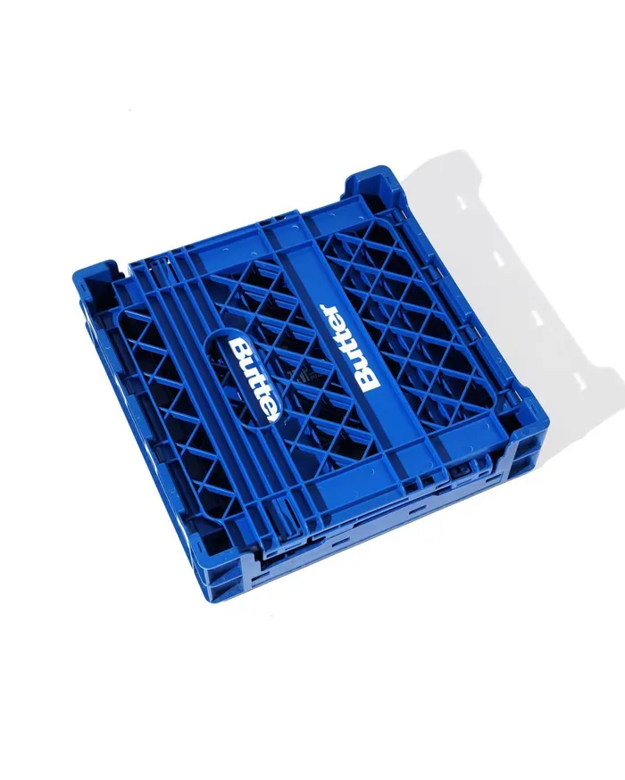 Accessories Men Butter Goods Blue Note Collapsible Record Crate Royal Blue Accessories Men Butter Goods Blue Note Collapsible Record Crate Royal Blue