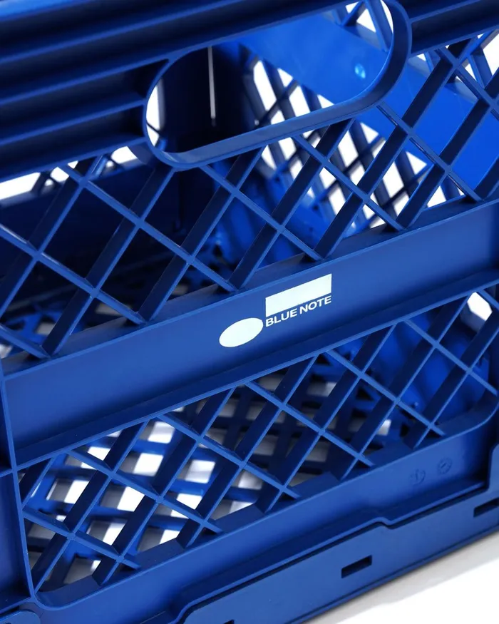 Accessories Men Butter Goods Blue Note Collapsible Record Crate Royal Blue Accessories Men Butter Goods Blue Note Collapsible Record Crate Royal Blue