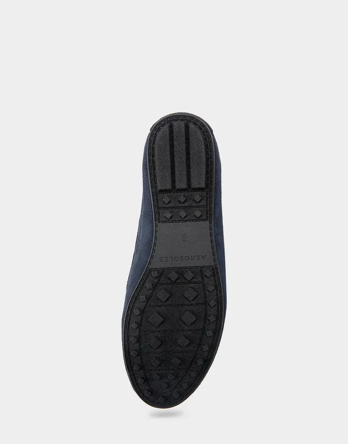 Aerosoles Loafers Comfortable Loafer In Navy Faux Suede 8211 Women