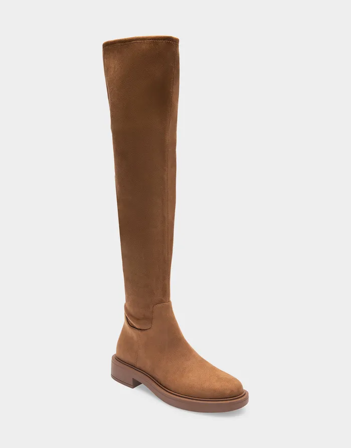 Aerosoles Over The Knee Boots Comfortable Stretch Over The Knee Flat Boot In Tobacco Faux Suede Faux Stretch Suede 8211 Women Aerosoles Over The Knee Boots Comfortable Stretch Over The Knee Flat Boot In Tobacco Faux Suede Faux Stretch Suede 8211 Women