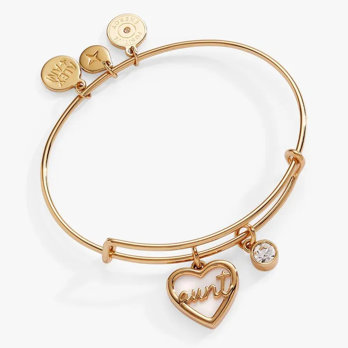 Alex And Ani Bracelets Women Aunt Mother Of Pearl Bangle Gold