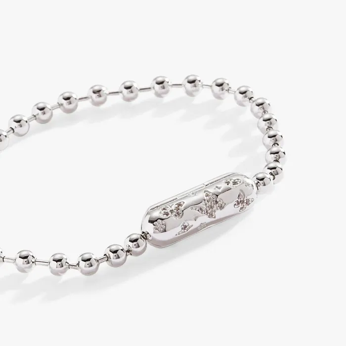 Alex And Ani Bracelets Women Butterfly Barrel Closure Bracelet Silver