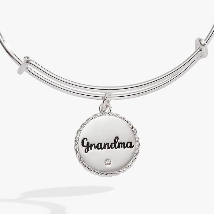 Alex And Ani Bracelets Women Grandma Charm Bangle Gold