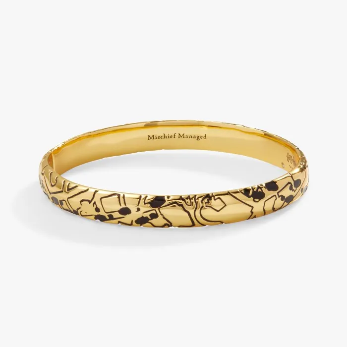 Alex And Ani Bracelets Women Harry Potter Mischief Managed Hinge Bracelet Gold
