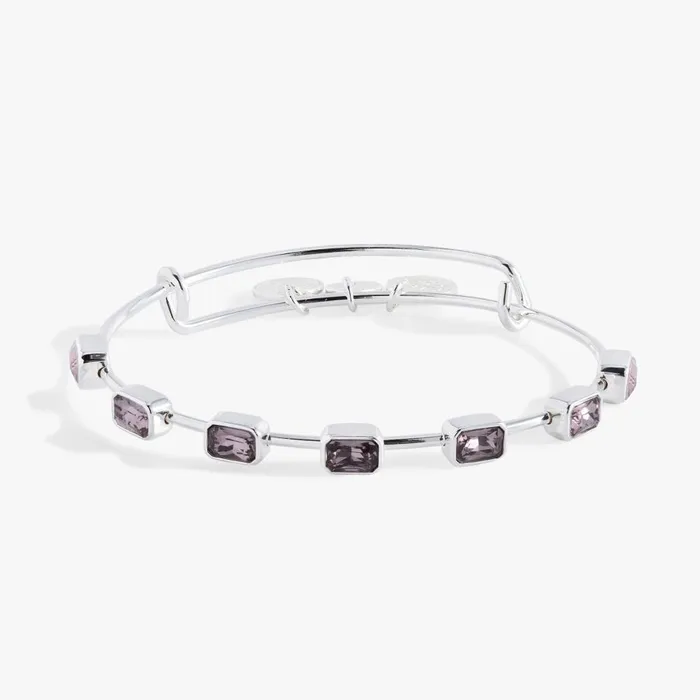 Alex And Ani Bracelets Women June Birthstone Emerald Cut Bangle Gold