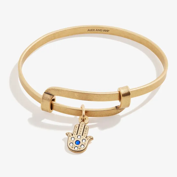 Alex And Ani Bracelets Women Motivation Hamsa Charm Bangle Rafaelian Gold