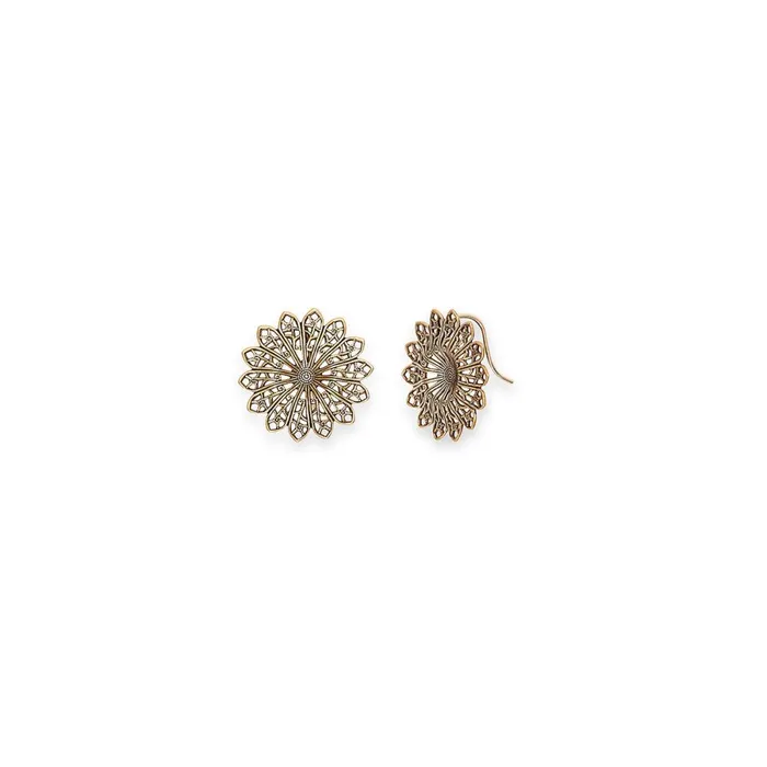 Alex And Ani Earrings Women Amaryllis Drop Earrings Rafaelian Silver