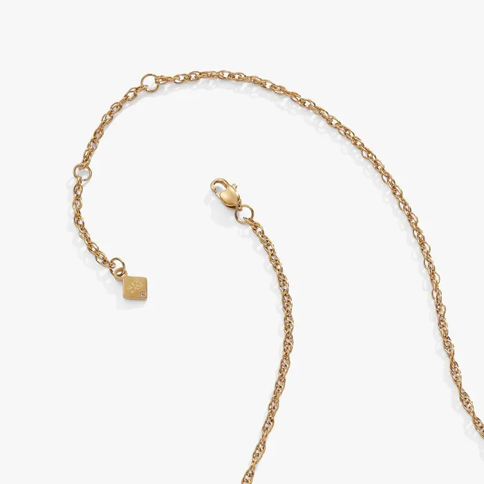 Alex And Ani Fine Jewelry Women Genuine Sodalite Signature Pendant Necklace Stainless Steel Gold
