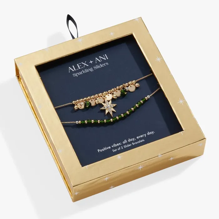 Alex And Ani Jewelry Sets Women Star Bolo Bracelet Gift Set Gold
