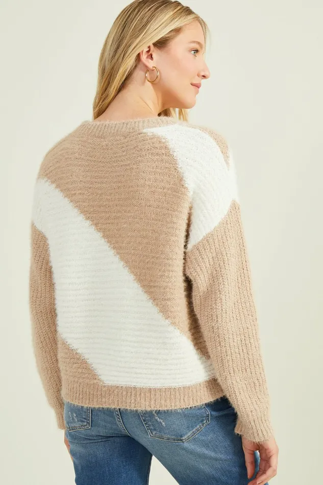 Altar8217d State Corinne Colorblock Sweater Women Sweaters