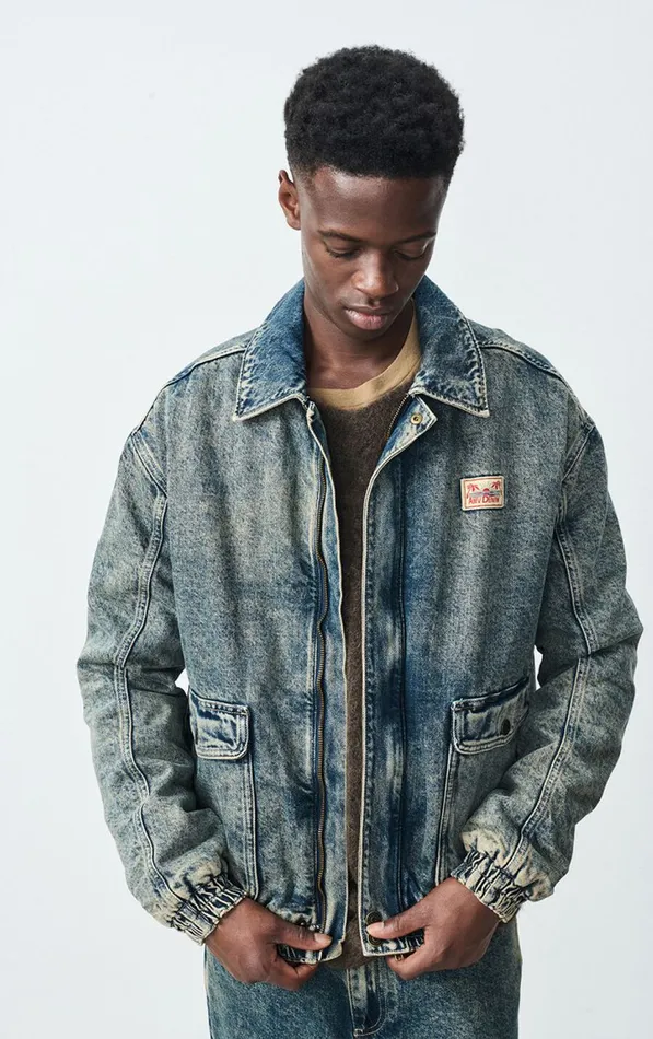 American Vintage Coats and Puffer Coats Men Bombers Jacket Joybird Dirty Vintage