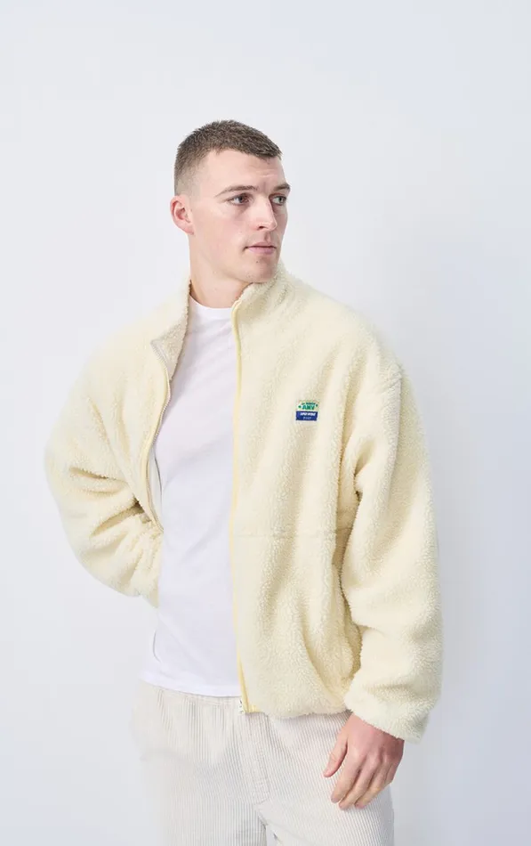 American Vintage Jackets and Blazers Men Jacket Hoktown Ecru American Vintage Jackets and Blazers Men Jacket Hoktown Ecru