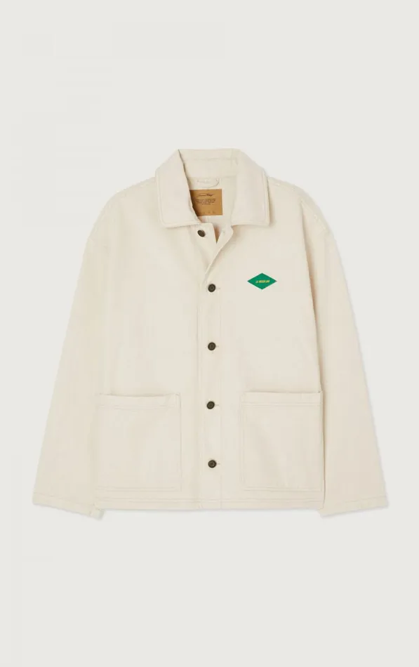American Vintage Jackets and Blazers WomenMen Jacket Datcity Ecru American Vintage Jackets and Blazers WomenMen Jacket Datcity Ecru