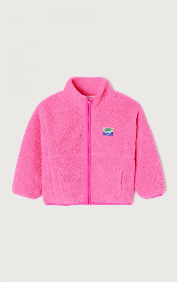 American Vintage Jackets and Coats Kids Jacket Hoktown Acid Pink Melange American Vintage Jackets and Coats Kids Jacket Hoktown Acid Pink Melange