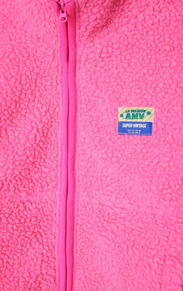 American Vintage Jackets and Coats Kids Jacket Hoktown Acid Pink Melange American Vintage Jackets and Coats Kids Jacket Hoktown Acid Pink Melange