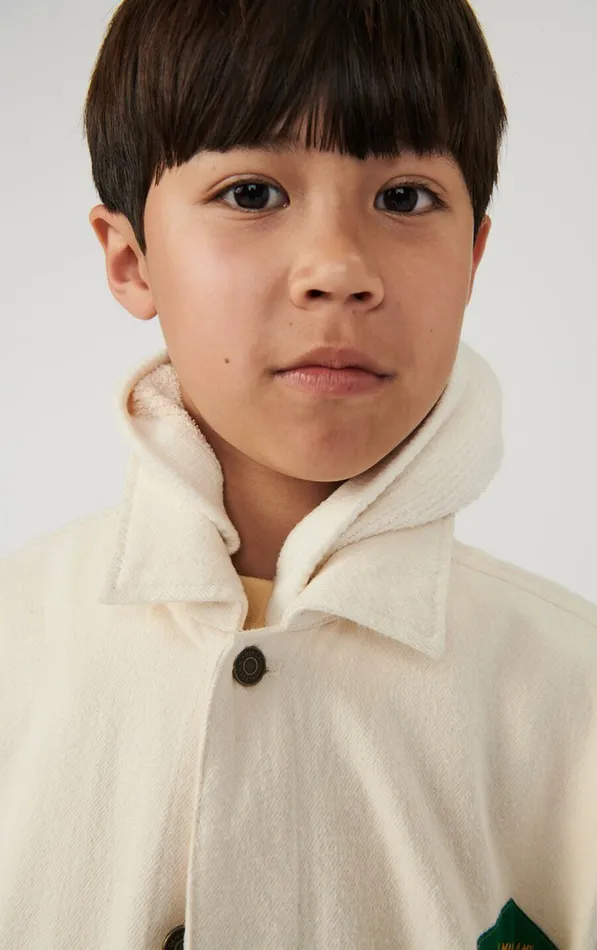 American Vintage Jackets and Coats Kids Jacket Spywood Ecru American Vintage Jackets and Coats Kids Jacket Spywood Ecru
