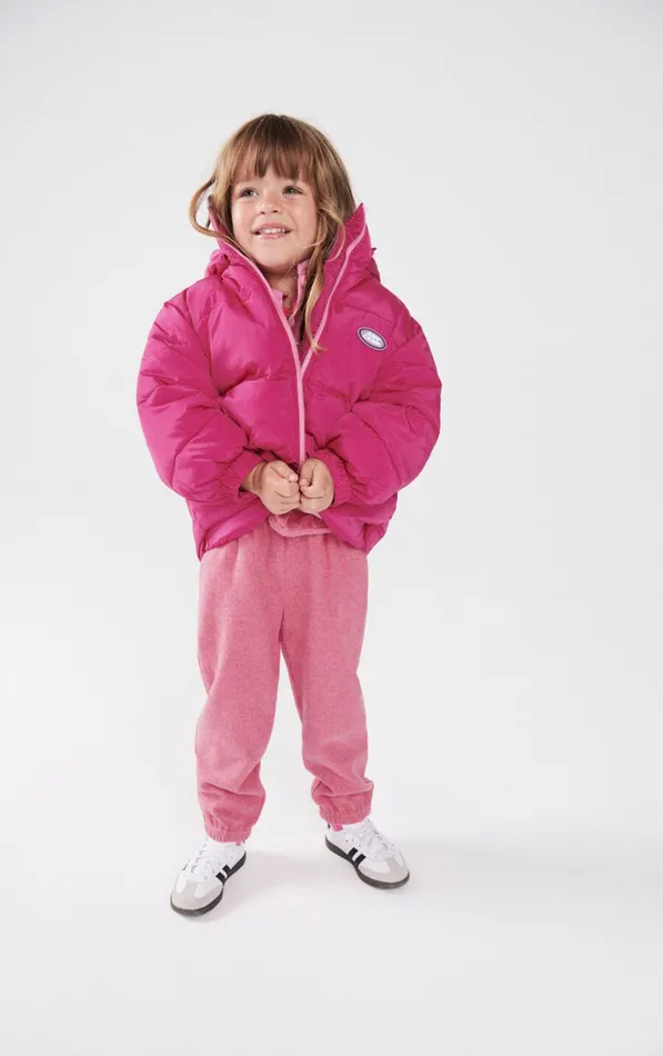 American Vintage Jackets and Coats Kids Padded Jacket Ifabay Fuchsia American Vintage Jackets and Coats Kids Padded Jacket Ifabay Fuchsia