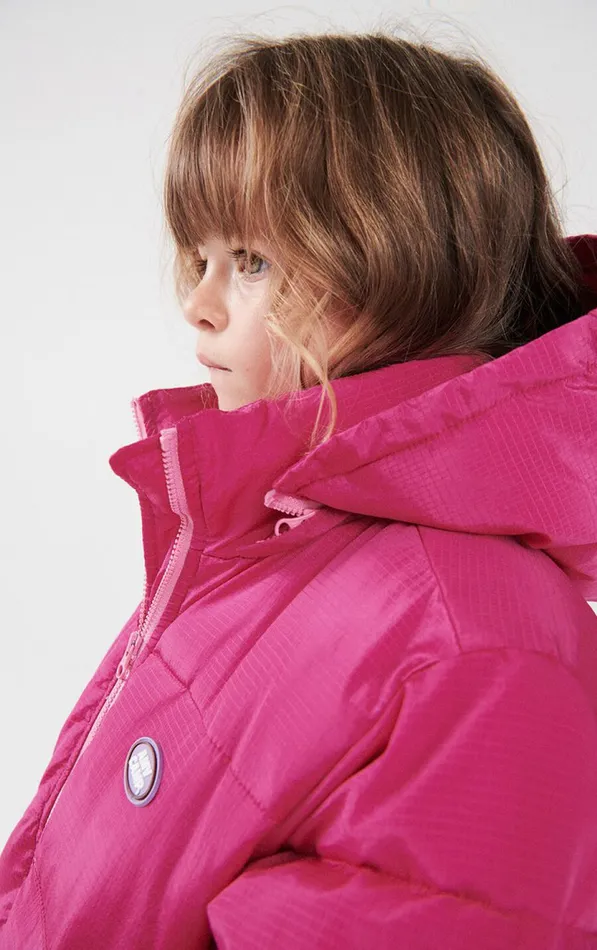 American Vintage Jackets and Coats Kids Padded Jacket Ifabay Fuchsia American Vintage Jackets and Coats Kids Padded Jacket Ifabay Fuchsia