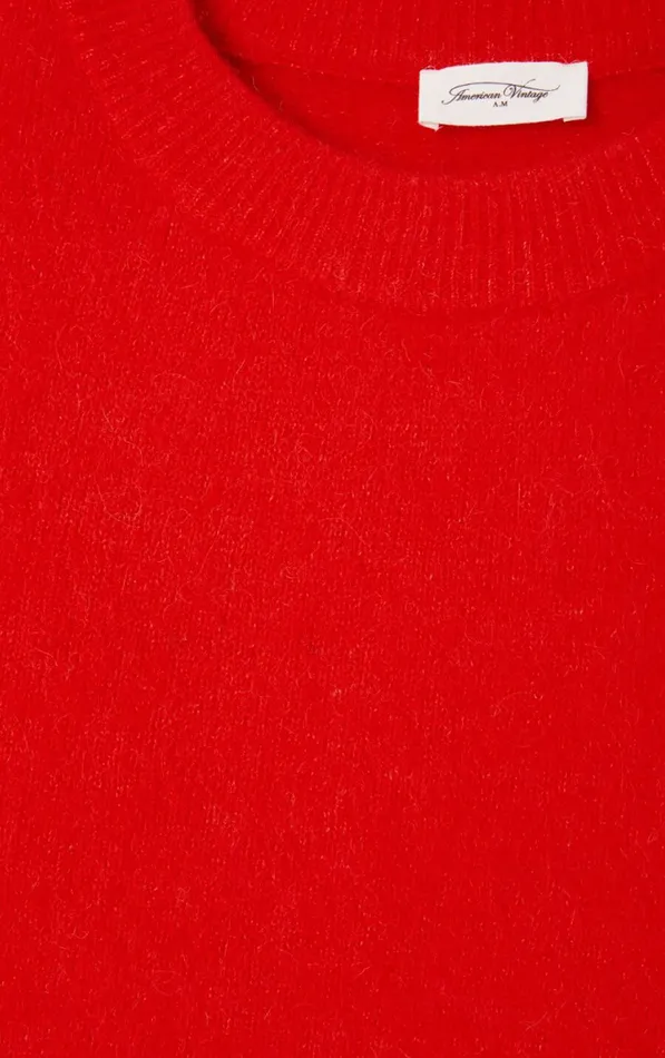 American Vintage Jumpers and Cardigans Women Jumper Vitow Strawberry American Vintage Jumpers and Cardigans Women Jumper Vitow Strawberry