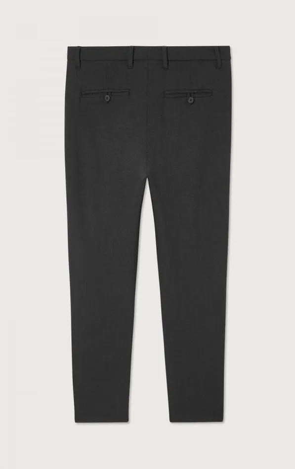 American Vintage Trousers Men Trousers Pukstreet Carbon Melange American Vintage Trousers Men Trousers Pukstreet Carbon Melange