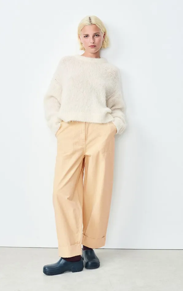 American Vintage Trousers Women Trousers Rygybay Sand American Vintage Trousers Women Trousers Rygybay Sand