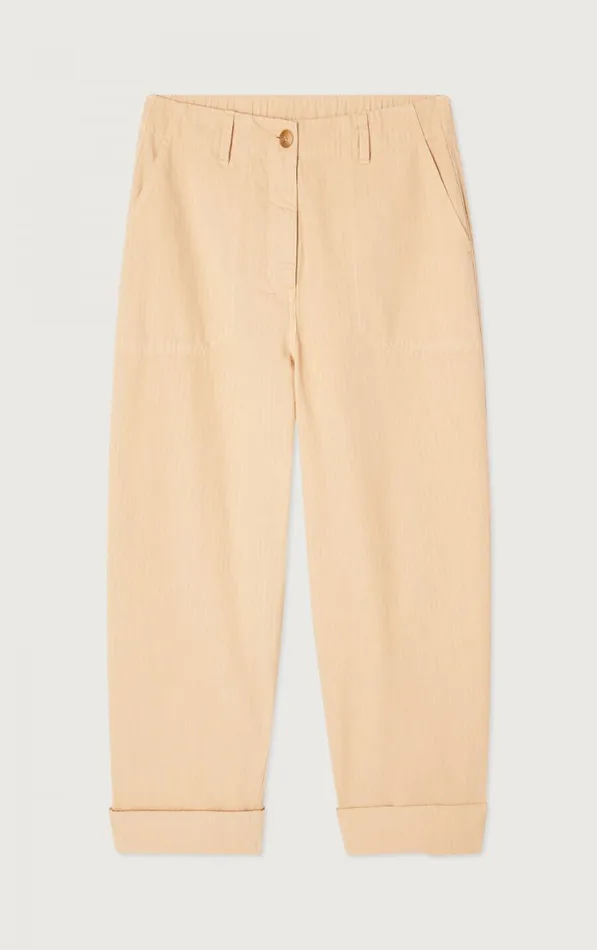 American Vintage Trousers Women Trousers Rygybay Sand American Vintage Trousers Women Trousers Rygybay Sand