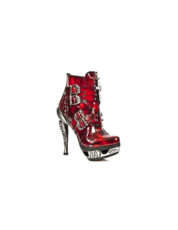 Ankle Boot Punk MMag005C3 Women New Rock High Heels