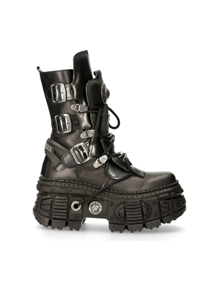 Ankle Boot Tank MWall130C1 WomenMen New Rock Boots