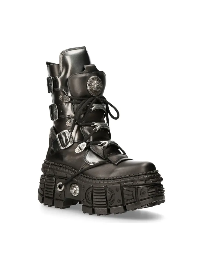Ankle Boot Tank MWall130C1 WomenMen New Rock Boots
