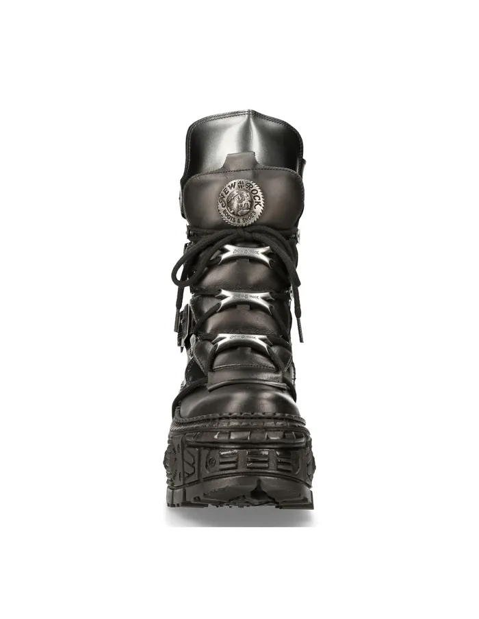 Ankle Boot Tank MWall130C1 WomenMen New Rock Boots