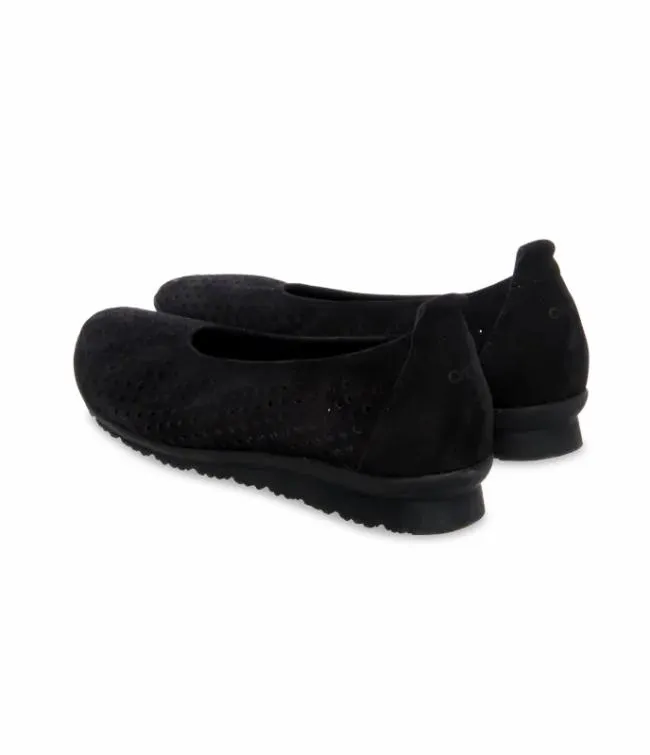 Babies and Ballerinas Woman Arche Barria Ballerinas Nubuck Black Leather Babies and Ballerinas Woman Arche Barria Ballerinas Nubuck Black Leather