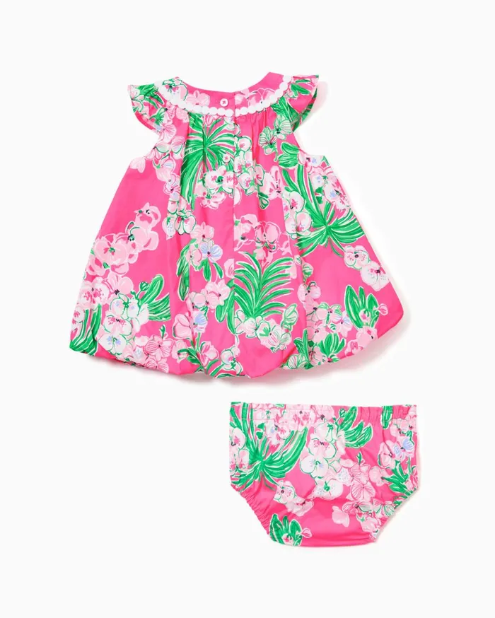 Baby Paloma Bubble Dress Roxie Pink Worth A Look Girls Lilly Pulitzer Girls Dresses and Rompers Baby Paloma Bubble Dress Roxie Pink Worth A Look Girls Lilly Pulitzer Girls Dresses and Rompers