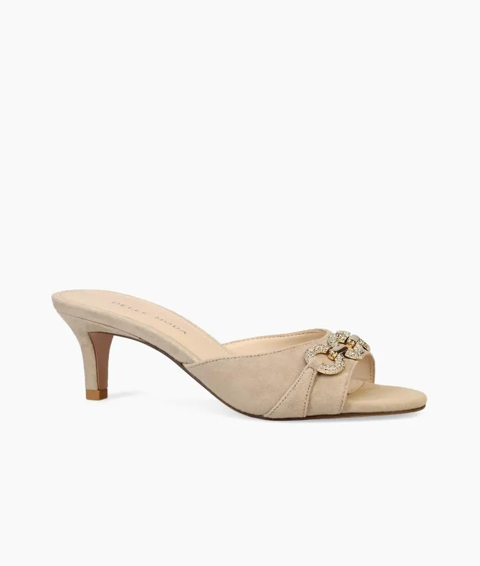 Balin 2 Slide 8211 Mushroom Women Pelle Moda Low Heels Balin 2 Slide 8211 Mushroom Women Pelle Moda Low Heels