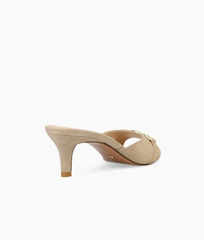 Balin 2 Slide 8211 Mushroom Women Pelle Moda Low Heels Balin 2 Slide 8211 Mushroom Women Pelle Moda Low Heels