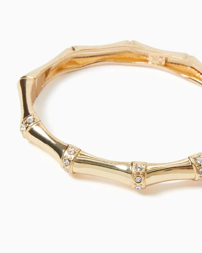 Bamboo Bracelet Gold Metallic Women Lilly Pulitzer Jewelry Bamboo Bracelet Gold Metallic Women Lilly Pulitzer Jewelry