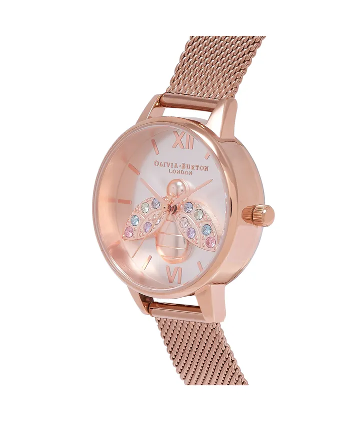 Bee Watches Women Rainbow Bee Womens Watch 30mm Olivia Burton