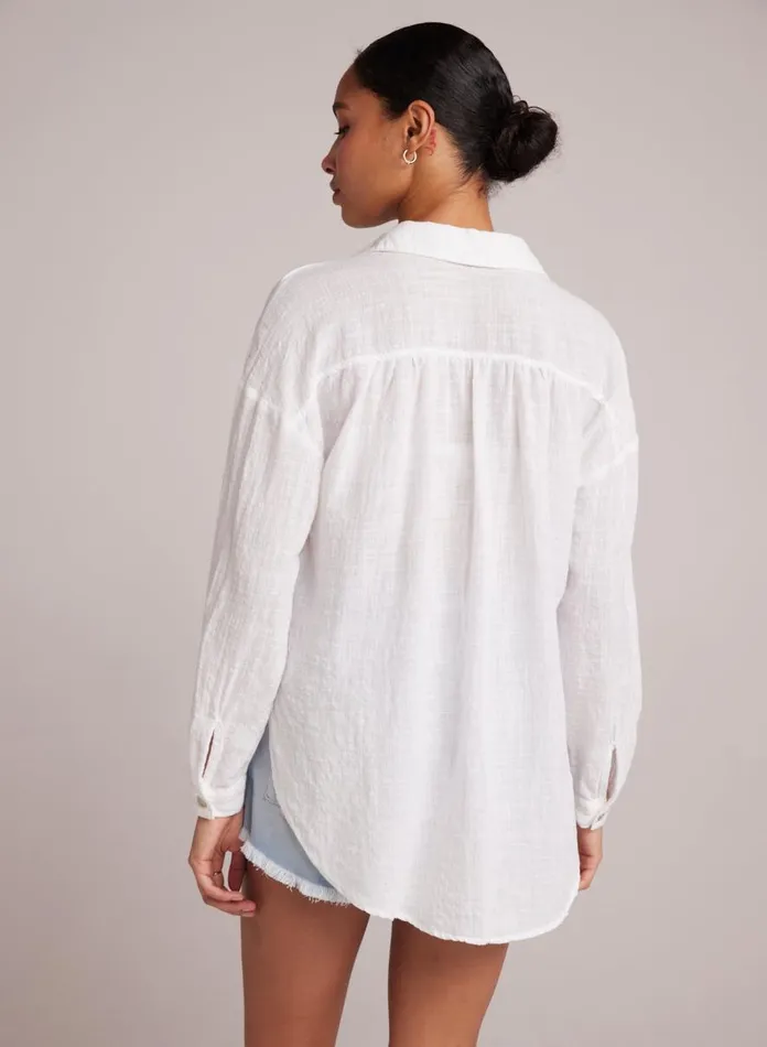 Bella Dahl Long Sleeve Flowy Shirt 8211 White 8211 Women Bella Dahl Long Sleeve Flowy Shirt 8211 White 8211 Women