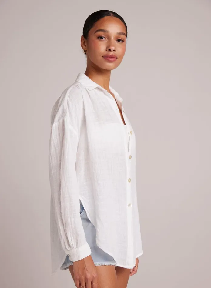 Bella Dahl Long Sleeve Flowy Shirt 8211 White 8211 Women Bella Dahl Long Sleeve Flowy Shirt 8211 White 8211 Women