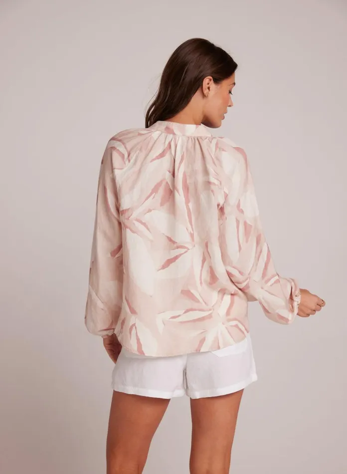 Bella Dahl Long Sleeve Long Sleeve Shirred Raglan Shirt 8211 Fresco Floral Print 8211 Women Bella Dahl Long Sleeve Long Sleeve Shirred Raglan Shirt 8211 Fresco Floral Print 8211 Women