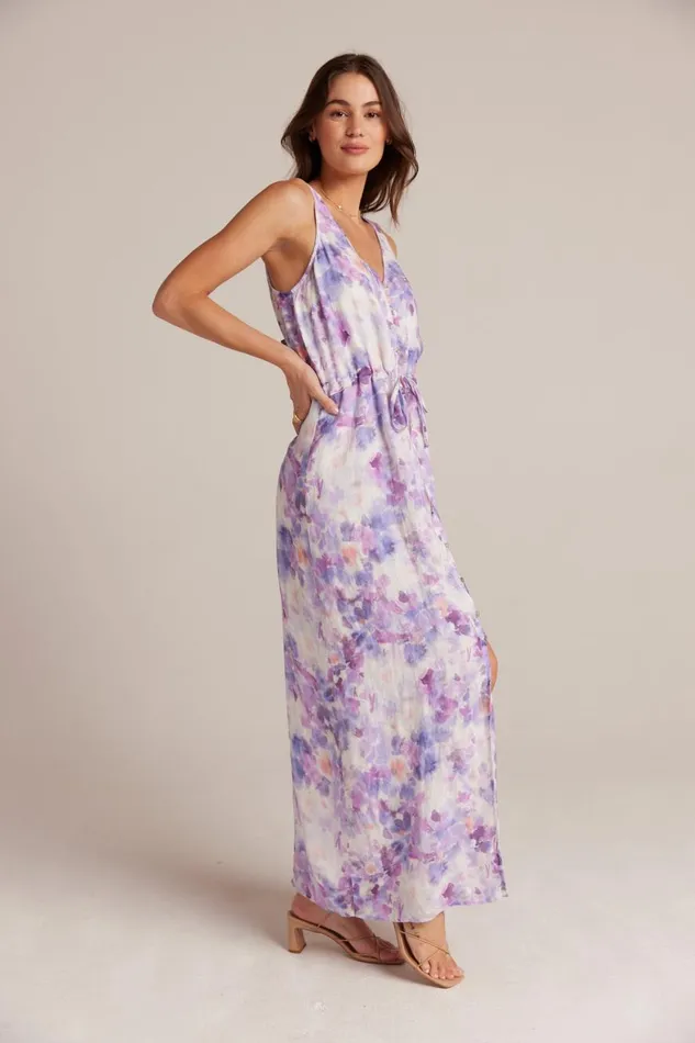 Bella Dahl Maxi Dresses Linen Button Front Dress 8211 Iris Floral Print 8211 Women Bella Dahl Maxi Dresses Linen Button Front Dress 8211 Iris Floral Print 8211 Women