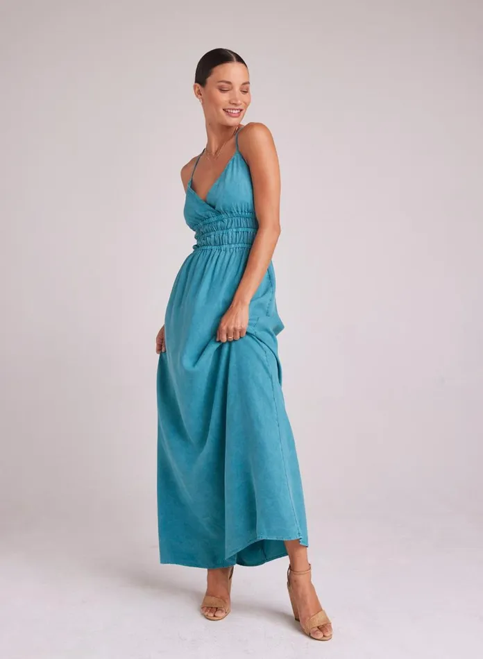 Bella Dahl Maxi Dresses Smocked Cami Maxi Dress 8211 Deep Azure 8211 Women Bella Dahl Maxi Dresses Smocked Cami Maxi Dress 8211 Deep Azure 8211 Women
