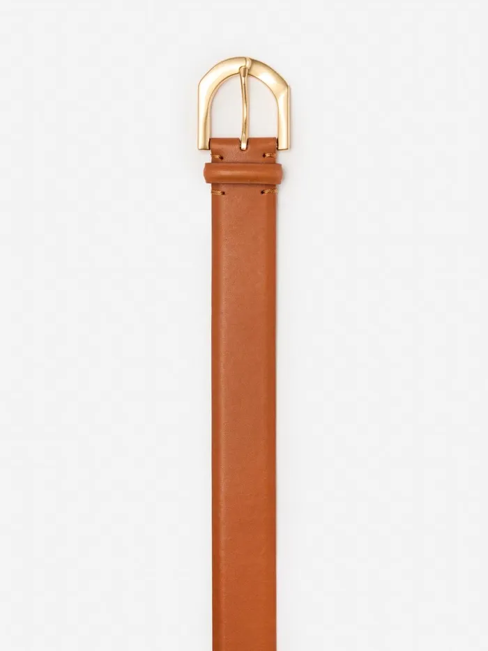 Bellport Leather Belt Dark Vachetta Women JMcLaughlin Belts Bellport Leather Belt Dark Vachetta Women JMcLaughlin Belts
