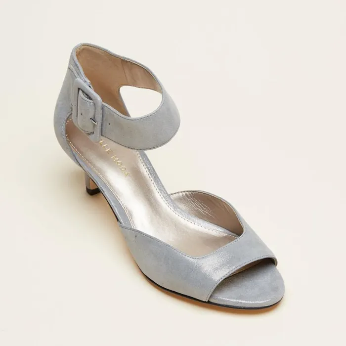 Berlin Low Heel 8211 Pewter Women Pelle Moda Low Heels Berlin Low Heel 8211 Pewter Women Pelle Moda Low Heels