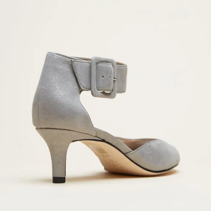 Berlin Low Heel 8211 Pewter Women Pelle Moda Low Heels Berlin Low Heel 8211 Pewter Women Pelle Moda Low Heels