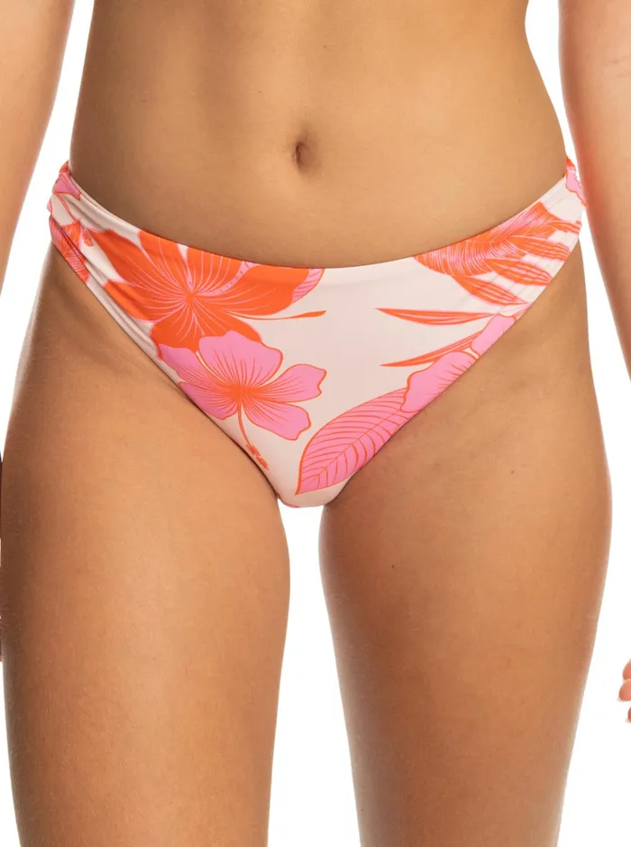Bikini Bottoms Women Roxy Printed Beach Classics Hipster Bikini Bottoms Pale Dogwood Lhibiscus Bikini Bottoms Women Roxy Printed Beach Classics Hipster Bikini Bottoms Pale Dogwood Lhibiscus