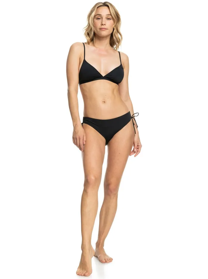 Bikinis Women Roxy Beach Classics Triangle Bikini Top Anthracite