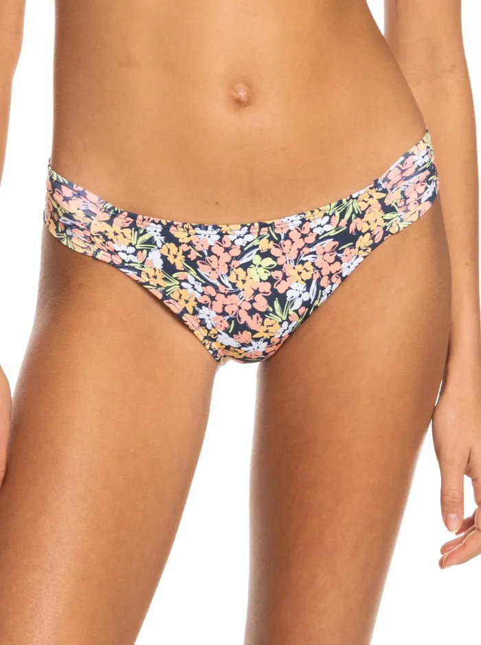 Bikinis Women Roxy Printed Beach Classics Moderate Bikini Bottoms Mood Indigo Ditsy Love Bikinis Women Roxy Printed Beach Classics Moderate Bikini Bottoms Mood Indigo Ditsy Love
